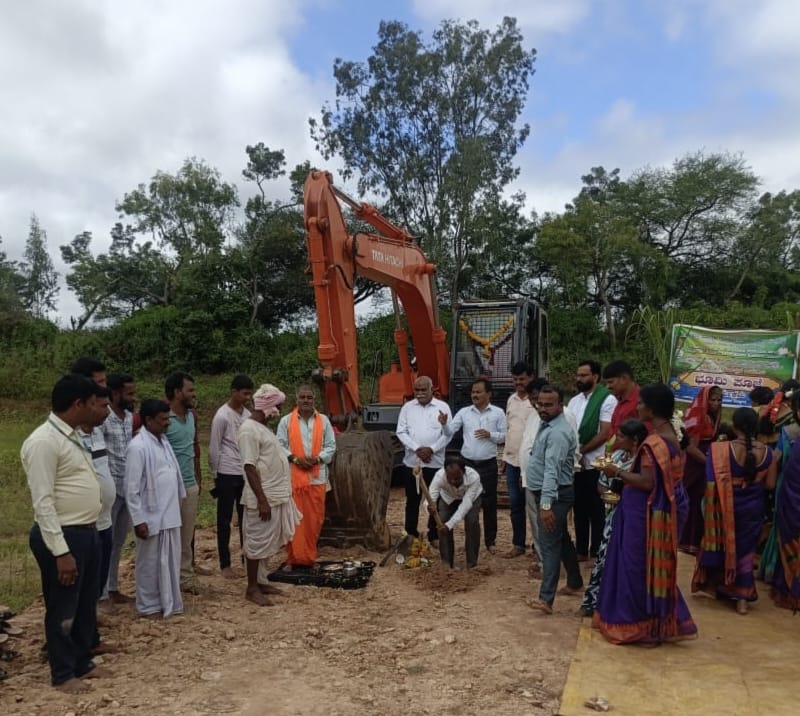 ಹಕಾರಿ ಕೆರೆ : ಪುನರಚೇತನ ಭೂಮಿ ಪೂಜೆ