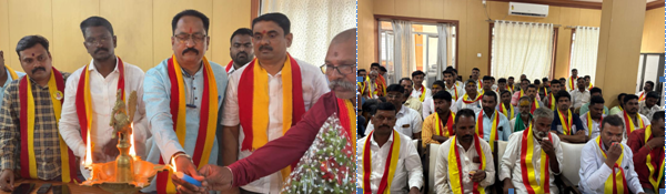 ಕರವೇ ಸಂಘಟನೆಯ ತಾಲೂಕಾ ಮಟ್ಟದ ಸಭೆ ನಡೆಯಿತು.