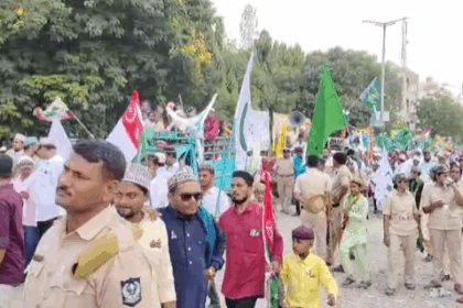 ಮುಸ್ಲೀಮ್ ಭಾಂದವರಿಂದ ಈದ್ ಮಿಲಾದ್ ಹಬ್ಬದ ಸಂಭ್ರಮಾಚರಣೆ.