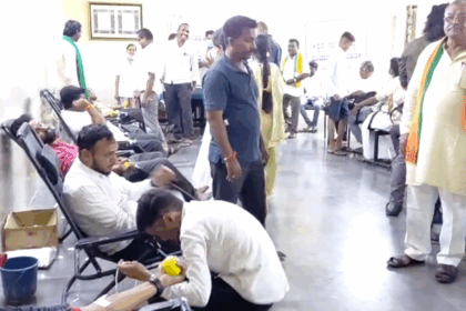  ನರೇಂದ್ರ ದಾಮೋದರ್ ಮೋದಿಜಿ ಅವರ ಹುಟ್ಟು ಹಬ್ಬದ ಪ್ರಯುಕ್ತ ರಕ್ತದಾನ ಶಿಬಿರ