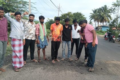 ನಿಮಗೆ ಮತ ಹಾಕಿದ್ದೇವೆ, ರಸ್ತೆ ನಿರ್ಮಿಸಿ ಎಂದ ಮತದಾರ