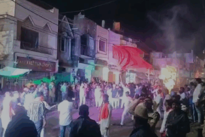 ಏಳನೇ ದಿನದ ಗಣೇಶ ವಿಸರ್ಜನೆ ಸಂಭ್ರಮ- ಕುಣಿದು ಕುಪ್ಪಳಿಸಿದ ಯುವಜನ