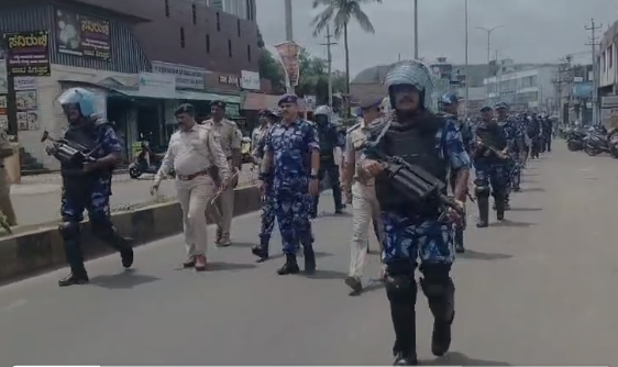 ಗಣೇಶ ಹಬ್ಬ,ಈದ ಮಿಲಾದ ಶಾಂತಿ ಸೌಹಾರ್ದತೆಗಾಗಿ ರೂಟ್ ಮಾರ್ಚ ಗಣೇಶ ಹಬ್ಬ,ಈದ ಮಿಲಾದ ಶಾಂತಿ ಸೌಹಾರ್ದತೆಗಾಗಿ ರೂಟ್ ಮಾರ್ಚ