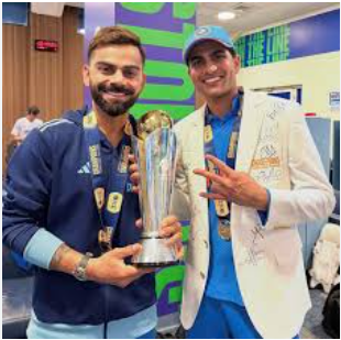 ವಿರಾಟ್ ಕ್ರಿಕೆಟ್ ಕಲಿಕೆಯ ಹಸಿವು ಅದ್ಭುತ: ಶುಭಮಾನ್ ಗಿಲ್