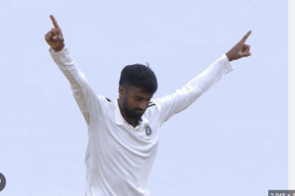 ಆಸ್ಟ್ರೇಲಿಯಾ ಎ ಗೆ ಕಡಿವಾಣ ಹಾಕಿದ ಮಾನವ ಸುತಾರ್