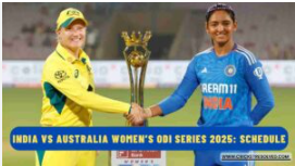 ಭಾರತ- ಆಸ್ಟ್ರೇಲಿಯಾ ಮಹಿಳಾ ತಂಡಗಳ 4 ನೇ ಏಕದಿನ ಪಂದ್ಯ ಇಂದು ಭಾರತ- ಆಸ್ಟ್ರೇಲಿಯಾ ಮಹಿಳಾ ತಂಡಗಳ 4 ನೇ ಏಕದಿನ ಪಂದ್ಯ ಇಂದು