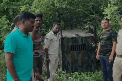  ವಲಯ ಅರಣ್ಯ ಅಧಿಕಾರಿಗಳಿಂದ ಮತ್ತೊಂದು ಚಿರತೆ ಆಪರೇಷನ್ ಸಕ್ಸಸ್