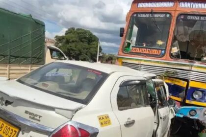 ಸರಣಿ ಅಪಘಾತ : ನಾಲ್ವರು ಬಾಲಕರು ಬಲಿ