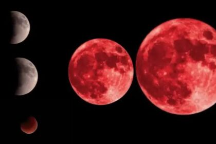 ರಾಜ್ಯ ಸೇರಿ ದೇಶಾದ್ಯಂತ ಗೋಚರಿಸಿದ ಬ್ಲಡ್ ಮೂನ್ 