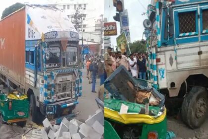 ರಾಜ್ಯದಲ್ಲಿ ಮತ್ತೊಂದು ಭೀಕರ ಅಪಘಾತ : ಇಬ್ಬರ ಸಾವು, ಮೂವರು ಸಾವು