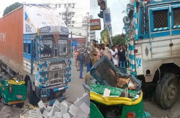 ರಾಜ್ಯದಲ್ಲಿ ಮತ್ತೊಂದು ಭೀಕರ ಅಪಘಾತ : ಇಬ್ಬರ ಸಾವು, ಮೂವರು ಸಾವು ರಾಜ್ಯದಲ್ಲಿ ಮತ್ತೊಂದು ಭೀಕರ ಅಪಘಾತ : ಇಬ್ಬರ ಸಾವು, ಮೂವರು ಸಾವು