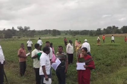 ಒಬ್ಬರ ಜಮೀನು ಇನ್ನೊಬ್ಬರ ಹೆಸರಿಗೆ ದಾಖಲು ಆರೋಪ:ಸಂಬಂಧಿಸಿದ ಅಧಿಕಾರಿಗಳ ವಿರುದ್ಧ ಕ್ರಮಕ್ಕೆ ಆಗ್ರಹ