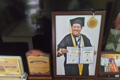 ಚನ್ನಪ್ಪ ಸರಿಕರ್ ಇವರಿಗೆ ಗೌರವ ಡಾಕ್ಟರೇಟ್ ಪದವಿ