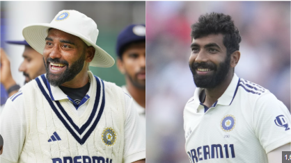 ಬೂಮ್ರಾ, ಸಿರಾಜ್ ದಾಳಿಗೆ ಕುಸಿದ ವೆಸ್ಟ್ ಇಂಡೀಸ್: 162 ಕ್ಕೆ ಆಲೌಟ್ ಬೂಮ್ರಾ, ಸಿರಾಜ್ ದಾಳಿಗೆ ಕುಸಿದ ವೆಸ್ಟ್ ಇಂಡೀಸ್: 162 ಕ್ಕೆ ಆಲೌಟ್