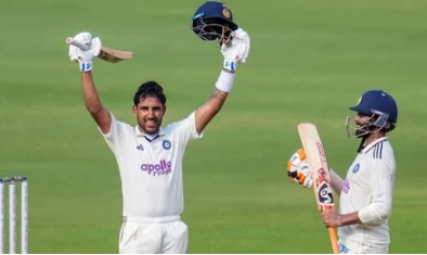 ಭಾರತಕ್ಕೆ ಜುರೇಲ್, ರಾಹುಲ್, ಜಡೆಜಾ ಶತಕದಾಸರೆ ಭಾರತಕ್ಕೆ ಜುರೇಲ್, ರಾಹುಲ್, ಜಡೆಜಾ ಶತಕದಾಸರೆ