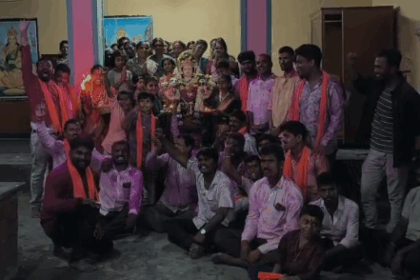 ಅಂಬಲಗಾ ಗ್ರಾಮದಲ್ಲಿ ಅಂಬಾಭವಾನಿ ಭವ್ಯ ಮೆರವಣಿಗೆ