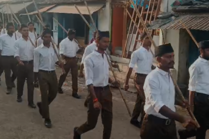 ಸುಲೇಪೇಟ ಗ್ರಾಮದಲ್ಲಿ ಆರ್ ಎಸ್ ಎಸ್ ಪಥ ಸಂಚಲನ