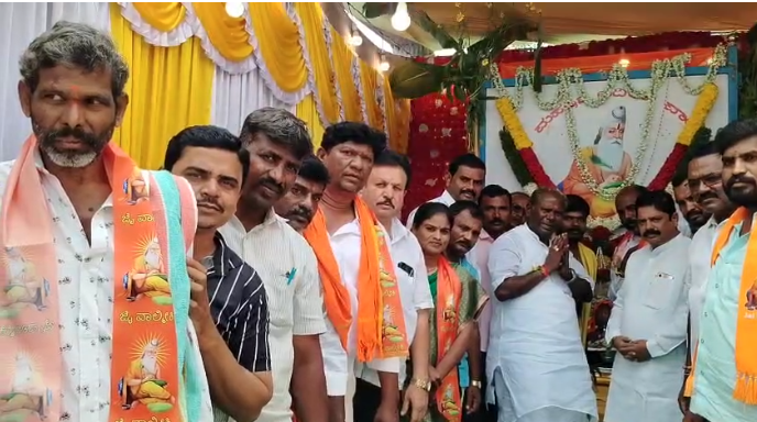 ಡ್ರೈವರ್ ಕಾಲೋನಿಯಲ್ಲಿ ಶ್ರೀ ಮಹರ್ಷಿ ವಾಲ್ಮೀಕಿ ಜಯಂತ್ಯೋತ್ಸವ.