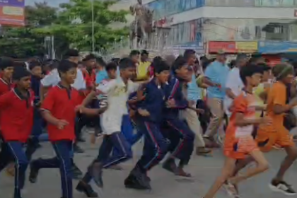 ಸರ್ದಾರ ವಲ್ಲಬಾಯಿ ಪಟೇಲ ಜನ್ಮದಿನ: ಗೋಕಾಕದಲ್ಲಿ ಎಕತಾ ಓಟ