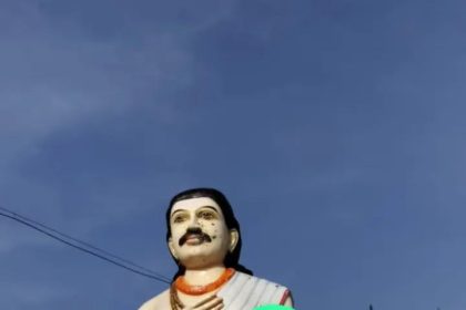 ಅಂಬಿಗರ ಚೌಡಯ್ಯ ಪ್ರತಿಮೆ ಹಾನಿಗೊಳಿಸಿದ ದುಷ್ಕರ್ಮಿಗಳು 