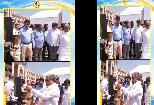 ಕಿತ್ತೂರು ಉತ್ಸವ ಜ್ಯೋತಿಗೆ ಸಿದ್ದರಾಮಯ್ಯ ಚಾಲನೆ