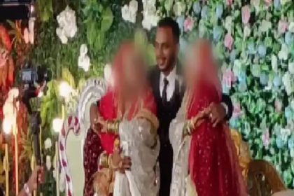 ಏಕಕಾಲಕ್ಕೆ ಇಬ್ಬರು ಯುವತಿಯರನ್ನು ಮದುವೆಯಾದ ಯುವಕ 