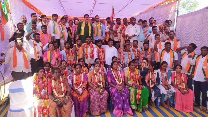 ಚನ್ನಸಂದ್ರ ಗ್ರಾಮದ ಯುವಕರು ಬಿಜೆಪಿ ಸೇರ್ಪಡೆ