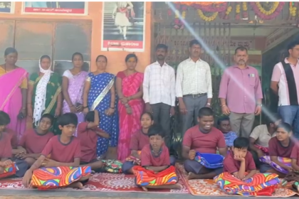 ಡಾ. ವೀರೇಂದ್ರ ಹೆಗ್ಗಡೆ ಜನ್ಮದಿನ: ಮಕ್ಕಳಿಗೆ ಹೊದಿಕೆ, ಸಿಹಿ ತಿಂಡಿ ವಿತರಣೆ