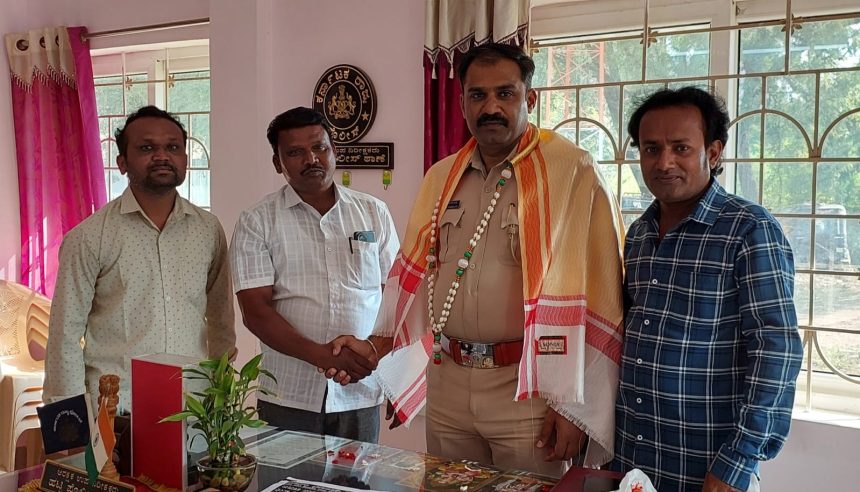 ಹಟ್ಟಿ ಪೊಲೀಸ್ ಠಾಣೆಯಲ್ಲಿ ಪೊಲೀಸ್ ಇನ್ಸ್ಪೆಕ್ಟರ್ ಶಿವಾನಂದ್ಅಧಿಕಾರ ಸ್ವೀಕಾರ