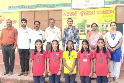 ಬೂದಿಹಾಳ ಪ್ರೌಢಶಾಲೆಯ ಐದು ವಿದ್ಯಾರ್ಥಿಗಳು ಜಿಲ್ಲಾ ಮಟ್ಟಕ್ಕೆ ಆಯ್ಕೆ