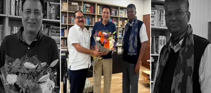 ದೆಹಲಿಯಲ್ಲಿ ರಣದೀಪ್ ಸಿಂಗ್ ಸುರ್ಜೇವಾಲಾ ಭೇಟಿಯಾದ ಸತೀಶ್ ಜಾರಕಿಹೊಳಿ 