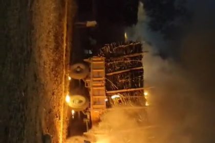 ಸಮೀರವಾಡಿಯಲ್ಲಿ ಕಬ್ಬಿನ ಟ್ರ್ಯಾಕ್ಟರ್‌ಗಳಿಗೆ ಬೆಂಕಿ ಕೇಸ್ : 167 ಜನರ ವಿರುದ್ಧ ಎಫ್‌ಐಆರ್ 