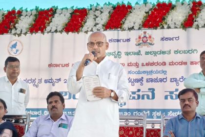 47.85 ಕೋಟಿ ರೂಪಾಯಿ ಮೊತ್ತದ ನೀರು ಸರಬರಾಜು ಯೋಜನೆಗೆ ಡಾ.ಶರಣಪ್ರಕಾಶ ಪಾಟೀಲರಿಂದ ಅಡಿಗಲ್ಲು