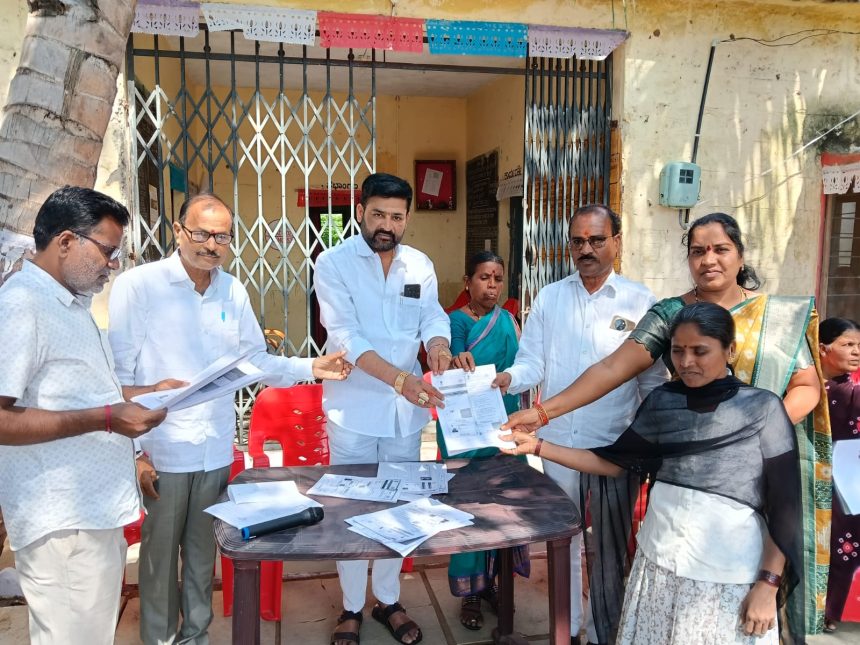 ಅರ್ಹ ಫಲಾನುಭವಿಗಳಿಗೆ 40 ಮನೆಗಳ  ಹಂಚಿಕೆ: ಡಾ.ರೆಡ್ಡಿ