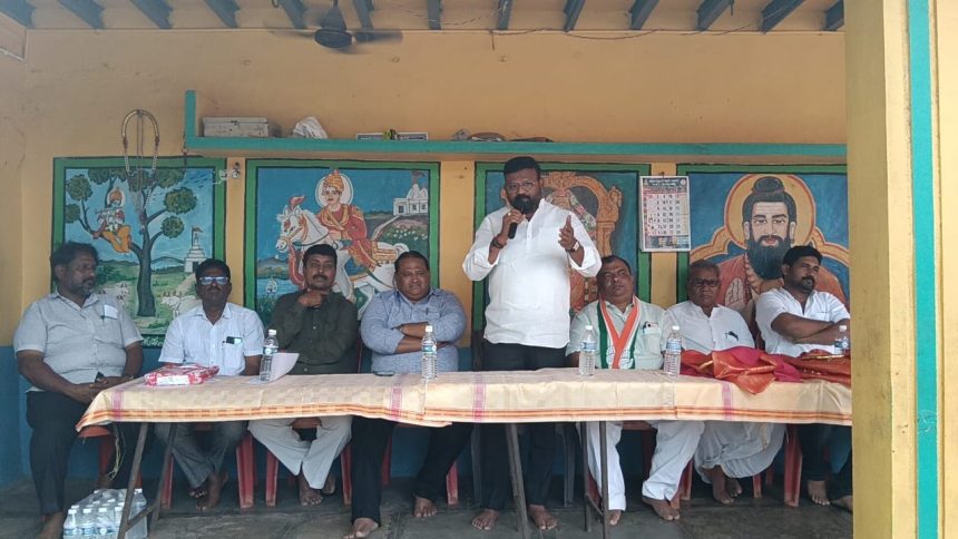 ‘ಲಿಂಗಸ್ಗೂರು ಶಾಸಕರು ಮತ ಕಳ್ಳತನದಿಂದ ಅಧಿಕಾರಕ್ಕೆ ಬಂದಿದ್ದಾರೆ’