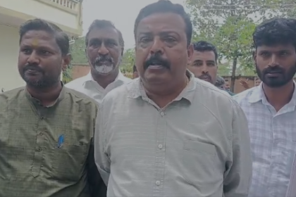 ಜಿಲ್ಲಾಧ್ಯಕ್ಷ ಸ್ಥಾನದ ಅಭ್ಯರ್ಥಿ ಟಿ ಎಸ್.ಕೃಷ್ಣಮೂರ್ತಿ ಮತಯಾಚನೆ