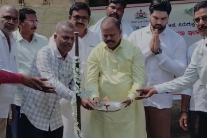 ಪಶು ಆಸ್ಪತ್ರೆಯ ನೂತನ ಕಟ್ಟಡ ನಿರ್ಮಾಣಕ್ಕೆ ಭೂಮಿಪೂಜೆ