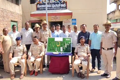 ಕುಖ್ಯಾತ ಮನೆಗಳ್ಳರ ಬಂಧನ,ಅಪಾರ ಪ್ರಮಾಣದ ಚಿನ್ನಾಭರಣ ವಶ