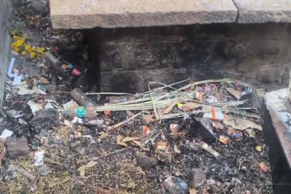 ಸಾರ್ವಜನಿಕ ಸುರಕ್ಷತೆ ಲೆಕ್ಕಿಸದ್ ವಡೇರಹಟ್ಟಿ PDO  ಶಿವಾನಂದ ಗುಡಸಿ