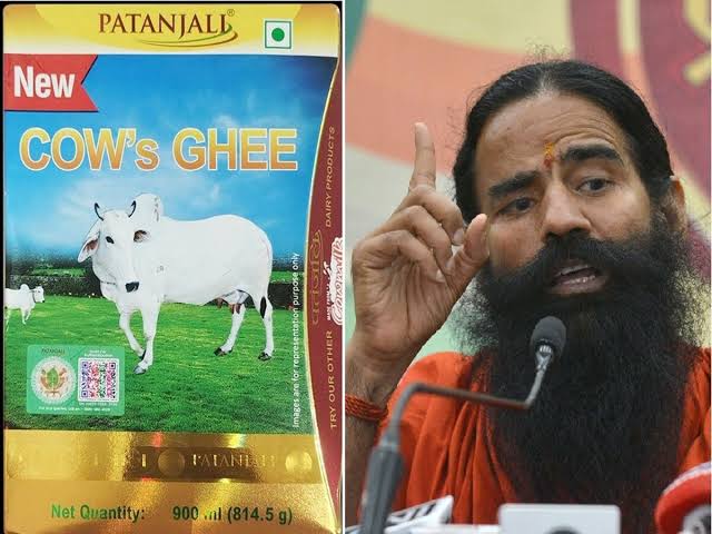 ಗುಣಮಟ್ಟ ಪರೀಕ್ಷೆಯಲ್ಲಿ ಪತಂಜಲಿ ತುಪ್ಪ ಫೇಲ್ : 10 ಲಕ್ಷ ರೂ. ದಂಡ
