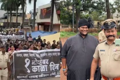 ಶಿವಸೇನೆ ಕಾರ್ಯಕರ್ತರು ಉದ್ಧಟತನ: ಬೆಳಗಾವಿ ಗಡಿಗೆ ನುಗ್ಗಿ ಪುಂಡಾಟ