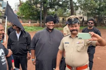 ಸೆಲ್ಫಿ ಕ್ಲಿಕ್ಕಿಸಿಕೊಂಡಿದ್ದ ಪೊಲೀಸ್ ಅಧಿಕಾರಿಯಿಂದಲೇ ಎಂಇಎಸ್ ಪುಂಡನ ಬಂಧನ