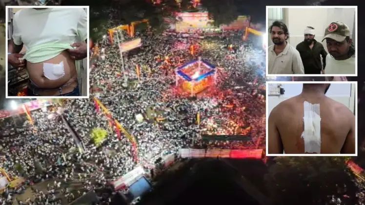 ಬೆಳಗಾವಿ ರಾಜ್ಯೋತ್ಸವ ಮೆರವಣಿಗೆಯಲ್ಲಿ ಚಾಕು ಇರಿತ ಕೇಸ್ : ಇಬ್ಬರು ಅರೆಸ್ಟ್ ಬೆಳಗಾವಿ ರಾಜ್ಯೋತ್ಸವ ಮೆರವಣಿಗೆಯಲ್ಲಿ ಚಾಕು ಇರಿತ ಕೇಸ್ : ಇಬ್ಬರು ಅರೆಸ್ಟ್