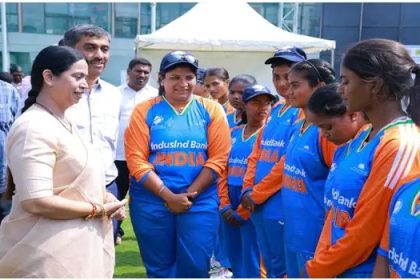 ಅಂಧ ಮಹಿಳೆಯರ ಟಿ-20 ವಿಶ್ವಕಪ್ ಗೆ ಚಾಲನೆ ನೀಡಿದ ಸಚಿವೆ ಲಕ್ಷ್ಮೀ ಹೆಬ್ಬಾಳಕರ್ 