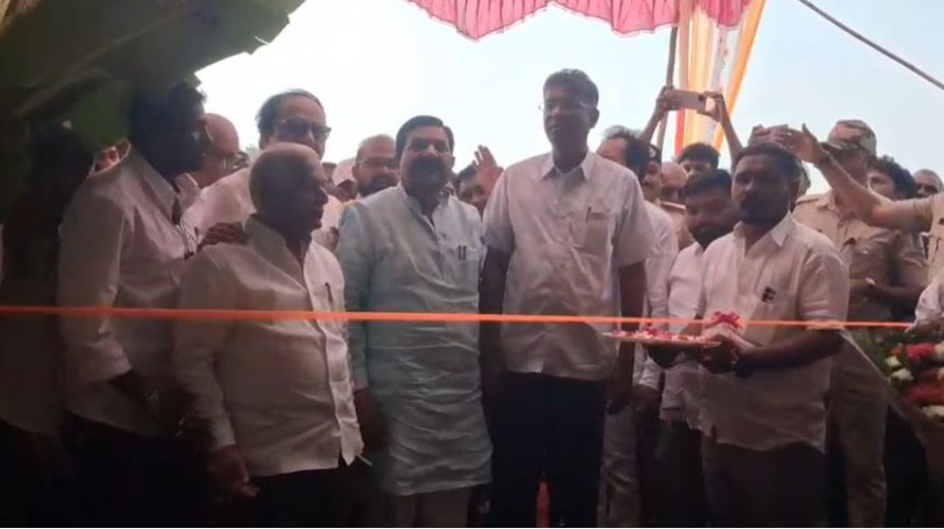 39 ಕೆರೆಗಳು ತುಂಬಿಸುವ ಯೋಜನೆಗೆ ಸತೀಶ ಜಾರಕಿಹೊಳಿ ಉದ್ಘಾಟನೆ 39 ಕೆರೆಗಳು ತುಂಬಿಸುವ ಯೋಜನೆಗೆ ಸತೀಶ ಜಾರಕಿಹೊಳಿ ಉದ್ಘಾಟನೆ