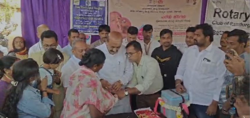 ಪೋಲಿಯೋ ಲಸಿಕೆ ಕಾರ್ಯಕ್ರಮಕ್ಕೆ ಚಾಲನೆ ನೀಡಿದ ಶಾಸಕ ಅಶೋಕ ಪಟ್ಟಣ