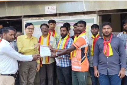 ಚಿಕ್ಕೋಡಿ ಜಿಲ್ಲೆಯಾಗಿ ಘೋಷಿಸಬೇಕು ಆಗ್ರಹಿಸಿ ಮನವಿ