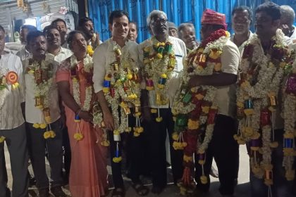 ಮಾಯಸಂದ್ರ ಕೃಷಿ ಸಹಕಾರ ಸಂಘದ ಚುನಾವಣೆ: ಭರ್ಜರಿ ಜಯಗಳಿಸಿದ ನಂದೀಶ್, ಗಂಗಯ್ಯ ನೇತೃತ್ವದ ತಂಡ