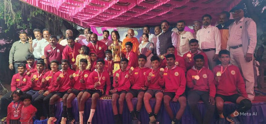 69ನೇ ರಾಷ್ಟ್ರಮಟ್ಟದ ಹ್ಯಾಂಡ್ ಬಾಲ್ ಕ್ರೀಡಾಕೂಟ : ಕರ್ನಾಟಕ ಚಾಂಪಿಯನ್