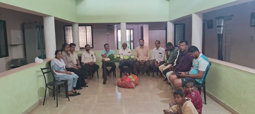 ಪ್ರಗತಿ ನಿಲಯಕ್ಕೆ ರಮೇಶ್ ನಾಯ್ಕ ರಿಂದ ದೇಣಿಗೆ